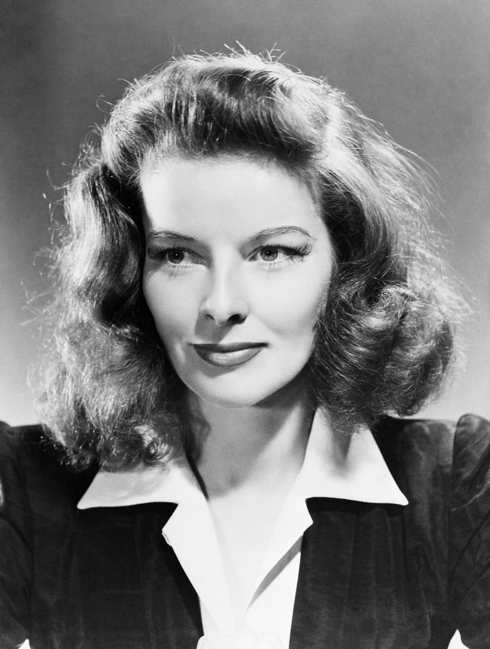 Studio publicity portrait of Katharine Hepburn from 1941